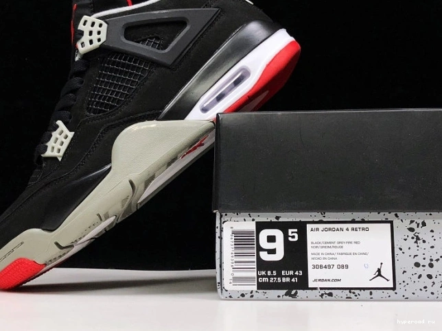 CEMENT RETRO BLACK 308497-060 4 JORDAN 0721